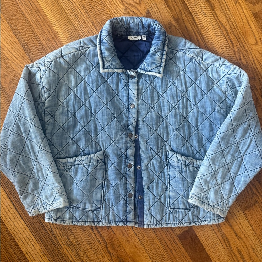 Sundance Dylan Blue Quilted Jacket